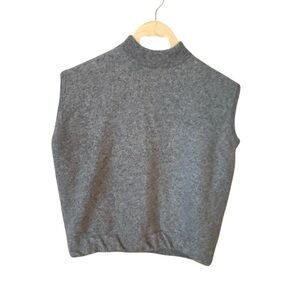 Vintage Gray Cashmere Vest Dalton Sz S (est.)